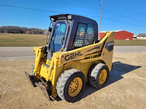 gehl 4840 skid steer for sale|gehl 4840 weight.